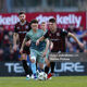 Dayle Rooney in action against Darragh Markey during Bohemians -v- Drogheda United on Friday, 19 April 2024.
