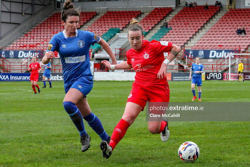 Rebecca Creagh in action