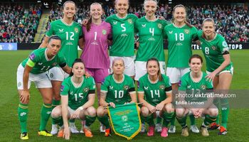 Ireland starting XI for Euro 2025 qualifier against England at the Aviva Stadium in April 2024