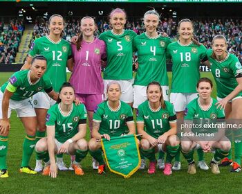 Ireland starting XI for Euro 2025 qualifier against England at the Aviva Stadium in April 2024