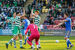 Rory Gaffney and Pico Lopes celebrate Shamrock Rovers first goal against Finn Harps in last Friday's 3-1 win