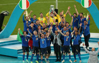 Italy were crowned European champions at EURO2020