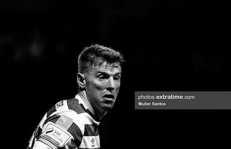 Rory Gaffney grabbed the match winner for the Hoops - his second goal of the league season so far