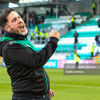 Stephen Bradley reaction after the final whistle to his team's derby win over Bohs