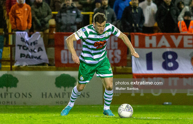 Aaron Greene was the matchwinner for Shamrock Rovers on Friday night