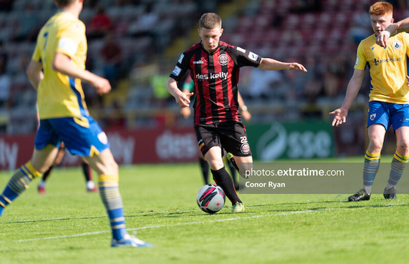 Jamie Mullins’ goal made him Bohs' youngest ever scorer in the League of Ireland