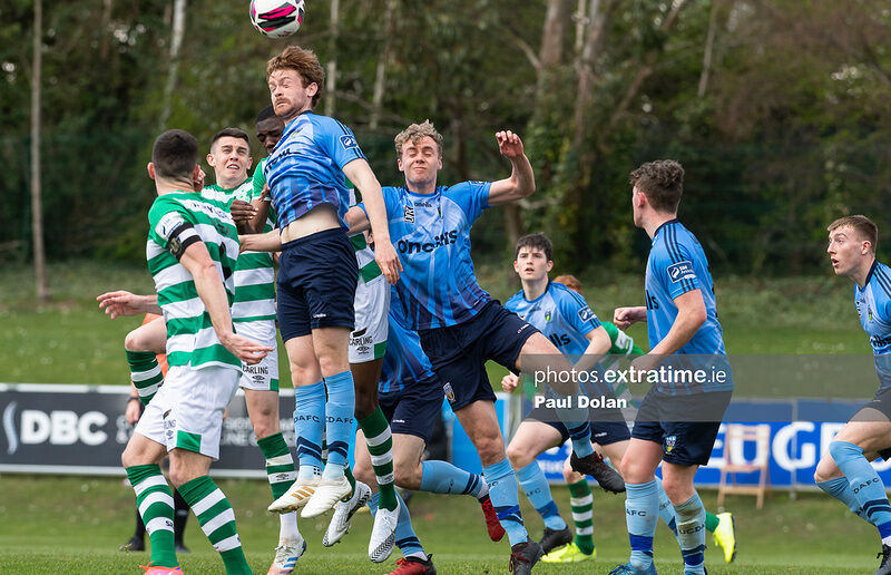 Action from an enjoyable friendly fixture in the UCD Bowl on Saturday afternoon.