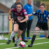 Galway WFC's Chloe Singleton, presses forward, during the Athlone Town v Galway WFC WNL match at Athlone Town Stadium, Athlone.
