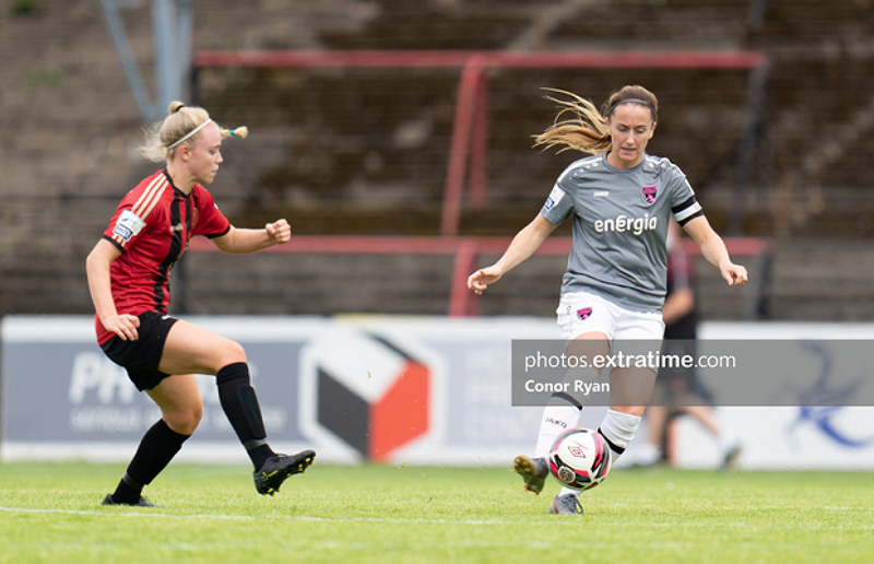 Kylie Murphy in action against Bohemians on Saturday, 31 July 2021.